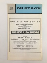 1973 On Stage Circle in the Square The Hot L Baltimore by Marshall W. Mason - £22.48 GBP
