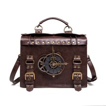 Norbinus Steampunk Single Shoulder Bags Vintage Women Handbags Messenger Crossbo - £75.93 GBP
