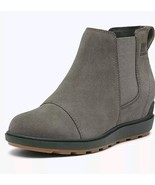 Women&#39;s Sorel  Size 11 Evie Chelsea Boots Gray New Without Box - $1,303.53 MXN