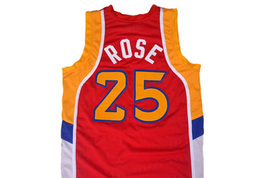 Derrick Rose #25 McDonald's All American Men Basketball Jersey Red Any Size image 5