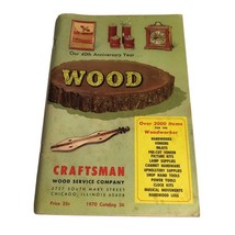 CRAFTSMAN WOOD SERVICE COMPANY 1970 CATALOG 36 WOODWORKING - $126.75 MXN