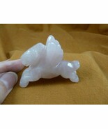 Y-PEG-RU-728 Pink PEGASUS flying wings horse Figurine gemstone carving s... - $24.02 CAD