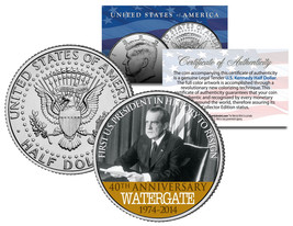Richard Nixon * Resignation Watergate Anniversary * 2014 Jfk Half Dollar Us Coin - £6.81 GBP
