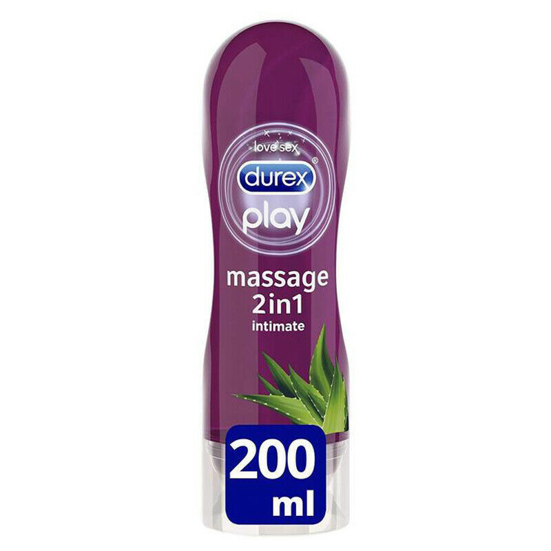 Durex Play Massage 2 in 1 Water Based Lube 200ml