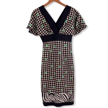 Phoebe Couture Silk Patterned Dress Size 2 - £30.09 GBP