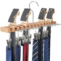 Belt Hanger Tie Rack for Closet, Ohuhu Newest 3 in 1 Hat Organizer for Storage w - £17.18 GBP