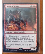 Calamity Bearer Magic The Gathering RARE 125 Kaldheim Red Giant - $3.84 CAD