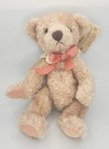 Vintage Russ Berrie "Bears From The Past" Retired Light Pink Bear BB31 - $12.99
