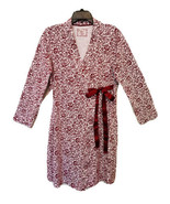 Motherhood Sleepwear Maternity Floral Scroll Satin Wrap Ribbon Tie Robe ... - €19,15 EUR