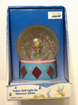 $19.99 Disney Tinker Bell Glamour Snow Globe Light-Up Brass Key Target New - £17.83 GBP