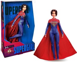 Barbie Supergirl Signature Doll The Flash Movie Latina Doll Stand Kara Zor-El - £37.35 GBP