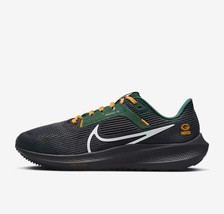 Nike Air Zoom Pegasus 40 Shoes x M 10.5 / W 12 x Green Bay Packers NFL 2024 NEW - £91.49 GBP