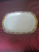 Jean Pouyat Limoges France ChinaServing Platter 11.5&quot; X 8&quot; Antique Vinta... - £72.60 GBP