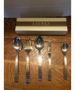 New Ralph Lauren Watchband 5 Piece Hoster Serving Set 18/10 Stainless IOB - $68.38 CAD