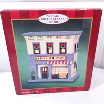 NEW Vintage Dollar General Store Christmas Village House Lighted ceramic 2009 - £30.37 GBP