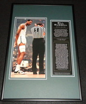 Bill Russell Boston Celtics Framed 12x18 Photo Display B - £54.48 GBP