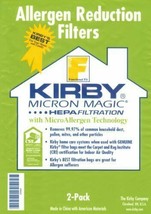 Kirby Style F Allergen Reduction Bags 2 per Pack 205811 - £9.36 GBP