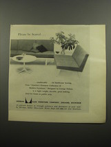 1955 Herman Miller Advertisement - Sofa by George Nelson - Please be seated - $18.49