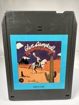 Glen Campbell Rhinestone Cowboy 8-Track Cartridge Tape Black - £4.45 GBP