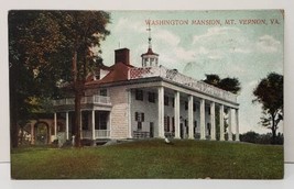 Washington Mansion Mt Vernon Virginia Early Postcard C11 - $5.95