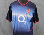 Arseanl Soccer Jersey (VTG) - 2002 Away Jersey by Nike -  Men&#39;s Extra-Large - £63.35 GBP