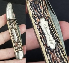 vintage pocket knife Colonial USA &quot;TEXAS TOOTHPICK&quot; hook remover fishing - $460.75 MXN