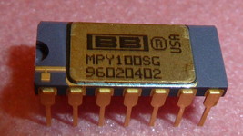 NEW 1PC BURR-BROWN MPY100SG IC Analog Multiplier/Divider 4-Bit 14-Pin SB... - £58.99 GBP