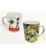Vintage Disney Toy Story Mug Woody Buzz A Friendship with Some Assembly ... - £10.22 GBP