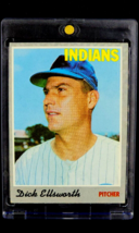 1970 Topps #59 Dick Ellsworth Cleveland Vintage Baseball Card - $2.37