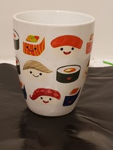 Sheffield Homes Sushi Face Smiley Mug Coffee Cup Fish - £14.36 GBP