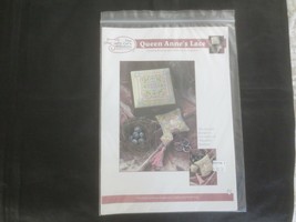 The Cat&#39;s Whiskers QUEEN ANNE&#39;S LACE Cross Stitch  BOXTOP &amp; ACCESSORIES ... - £7.84 GBP