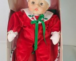 Madame Alexander Huggums First Christmas Baby Doll 12in Stocking Squeake... - $44.50