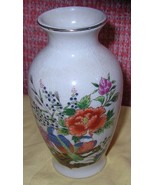 Vintage Japanese Hand Painted Vase, about 6 inches; Bone or Porcelain - £6.98 GBP