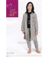 Peignoir Fille Manches Longues Point Milano Primero Art. I11333 - $35.56 CAD