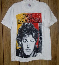 Paul McCartney Earth Day Concert T Shirt Vintage 1993 Don Henley Bruce C... - £1,174.69 GBP