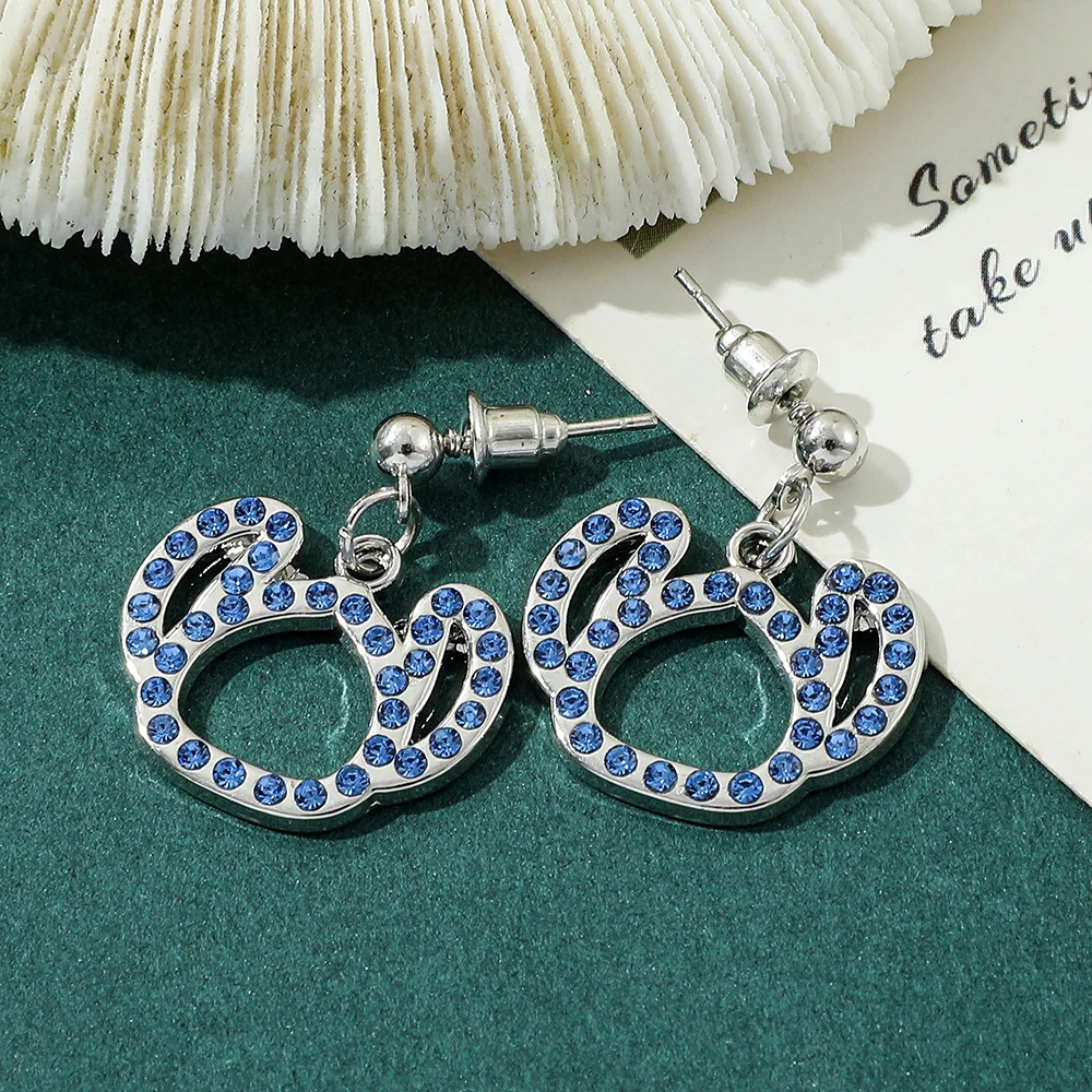Hypoallergenic Cute Stitch Stud Earrings for Women And Girls CZ -Stitch ... - $1.58