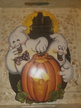 Vintage THE BEISTLE CO. 1983 Halloween Cutout Ghost Haunted House Jack-o-lantern - £4.04 GBP