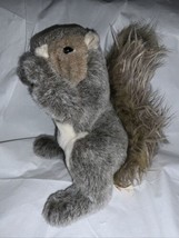 Folkmanis Realistic Plush Full Body GRAY SQUIRREL 12” Hand Puppet - £19.86 GBP