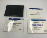2004 Suzuki Forenza Owners Manual Set with Case K01B04008 - $40.49