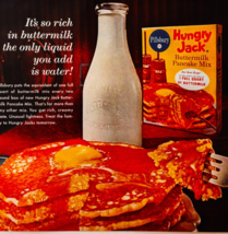 1962 Pillsbury Hungry Jack Advertisement Buttermilk Pancake Mix Vintage ... - $24.99