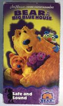 Bear In The Big Blue House Safe And Sound(Vhs 2001)TESTED-RARE VINTAGE-SHIPN24HR - £39.48 GBP