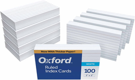 31EE Ruled Index Cards, 3&quot; X 5&quot;, White, 1,000 Cards (10 Packs of 100) (31) - $233.50 MXN