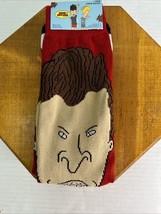 Butthead Novelty Crew Socks From MTV Beavis And Butthead US Shoe Size 6-12 - €6,26 EUR