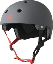 Helmet, Gun Matte, Small/Medium, Triple Eight, Dual Certified For Bike And - $63.93