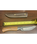 Hunting Knife Skinner Knife With Cowhide Sheath Pouche - $29.11