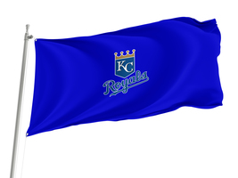 Flag 3x5 outdoor, Kansas City Royals MLB ,Size -3x5Ft / 90x150cm, Garden flags - £23.38 GBP