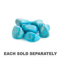 Wishstone Gemstone Tumbled - Blue Howlite - £9.73 GBP