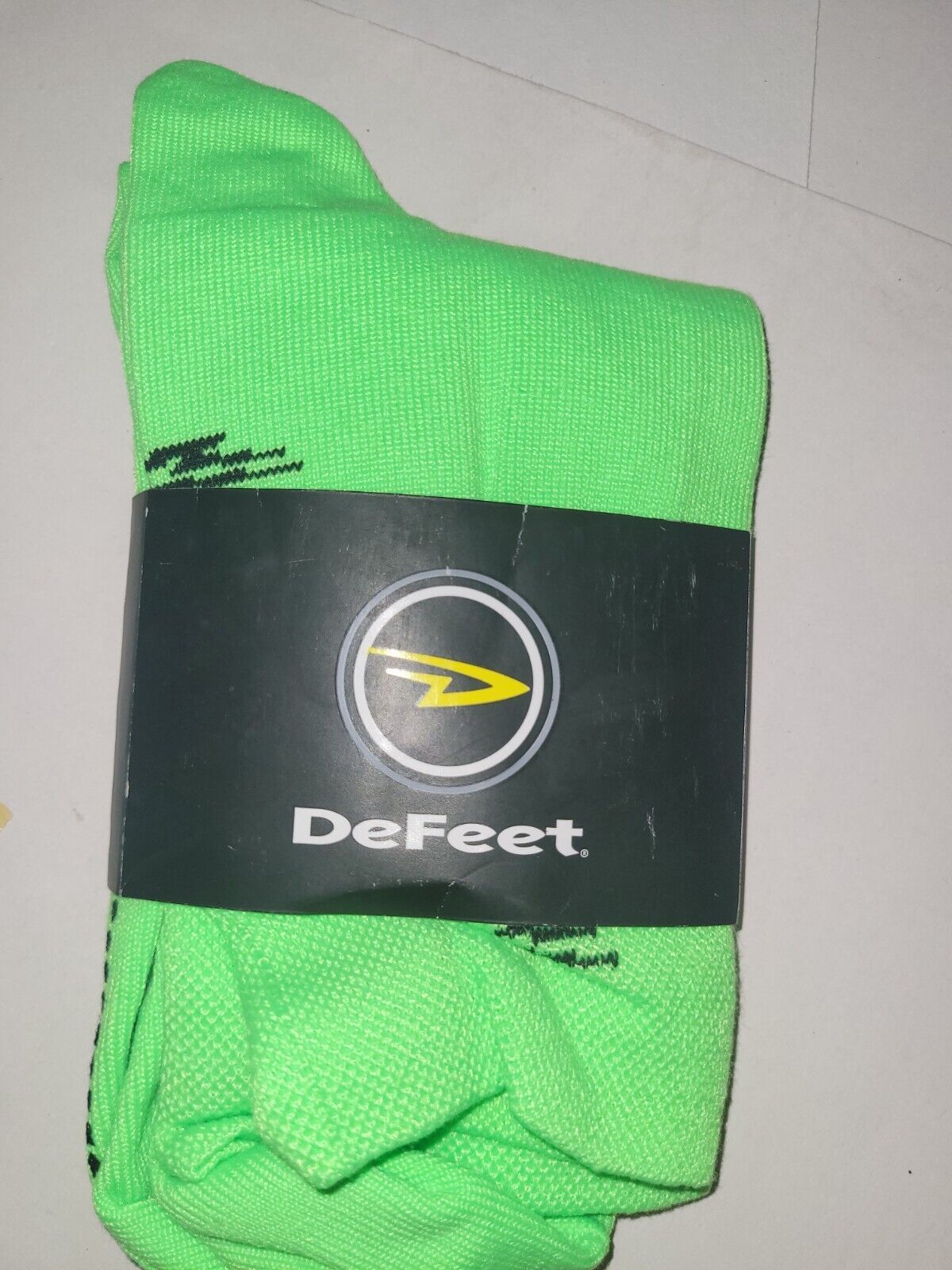 Primary image for DEFEET Slipstream Cordura Booties Shoe Covers Overshoes 4" Hi-Vis S/M Small /Med