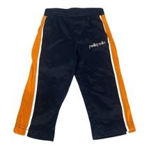 Pelle Pelle Kids Navy &amp; Orange Athletic Pants 24M 100% Polyester - $9.55