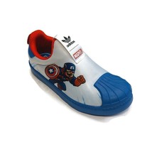 adidas Originals Superstar 360 C Slip On Shoes Marvel Captain America Size 2.5 - £53.05 GBP